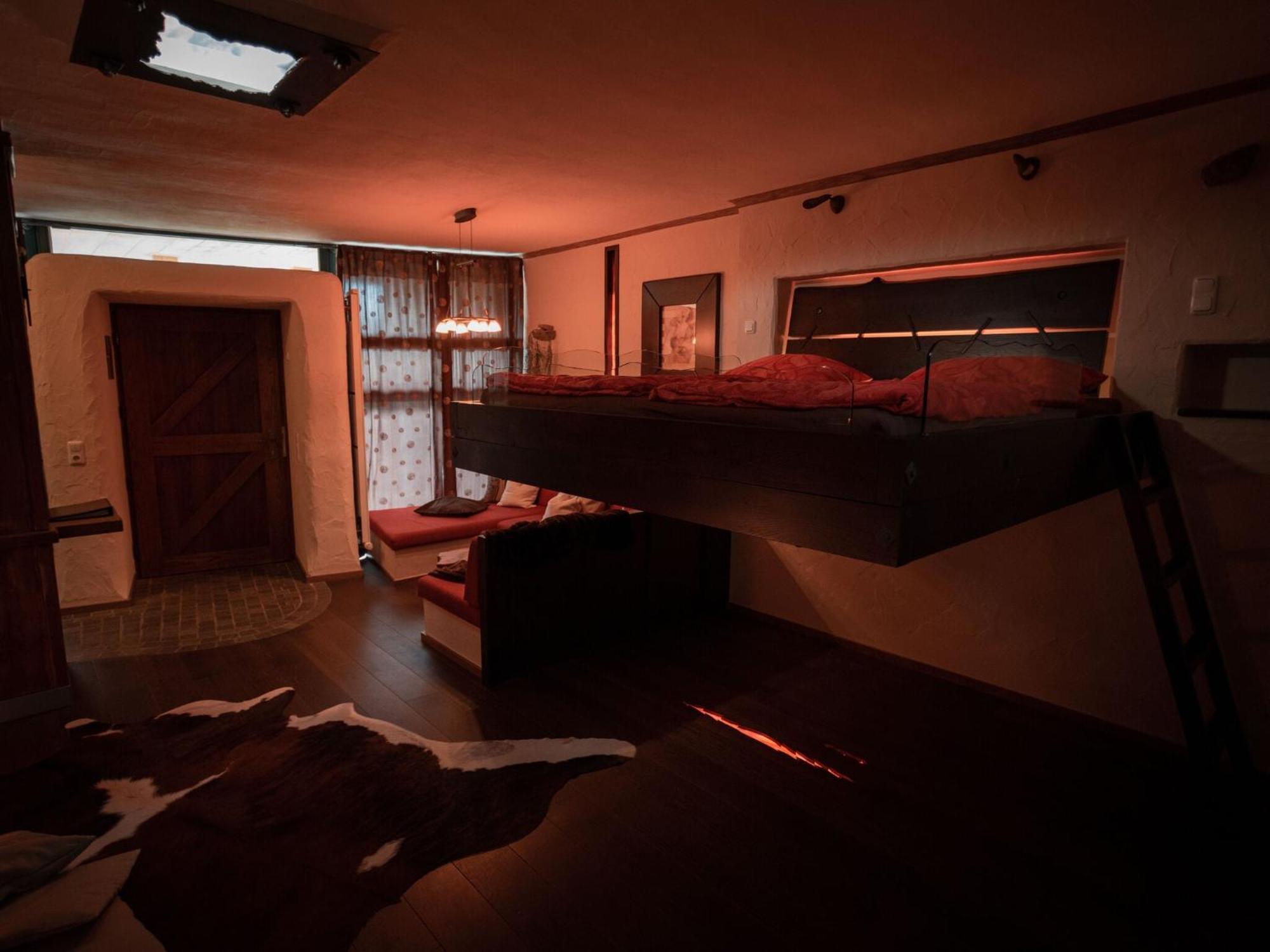 Holiday Home With Whirlpool And Sauna In Фихтах Экстерьер фото